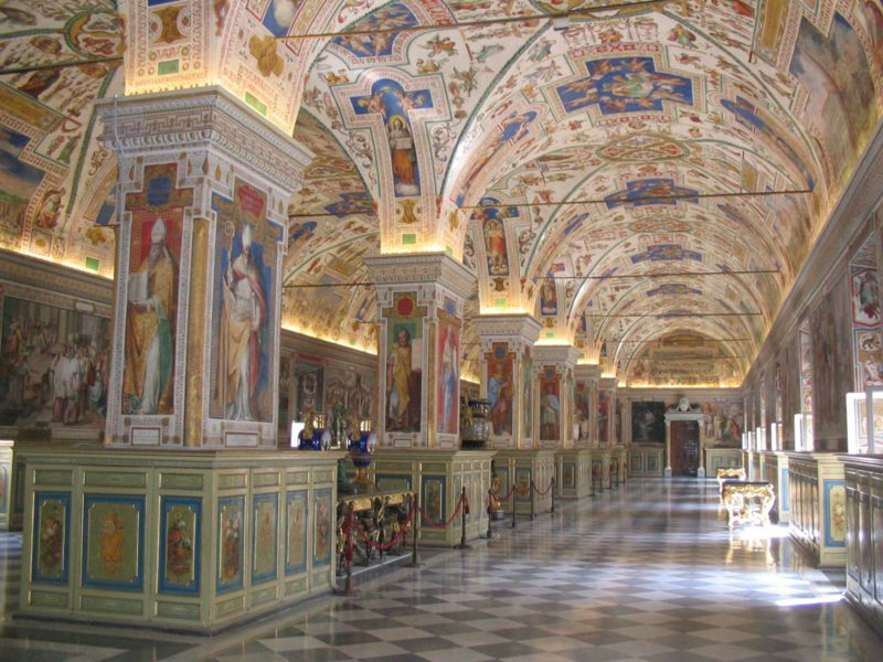 梵蒂岡教廷圖書館