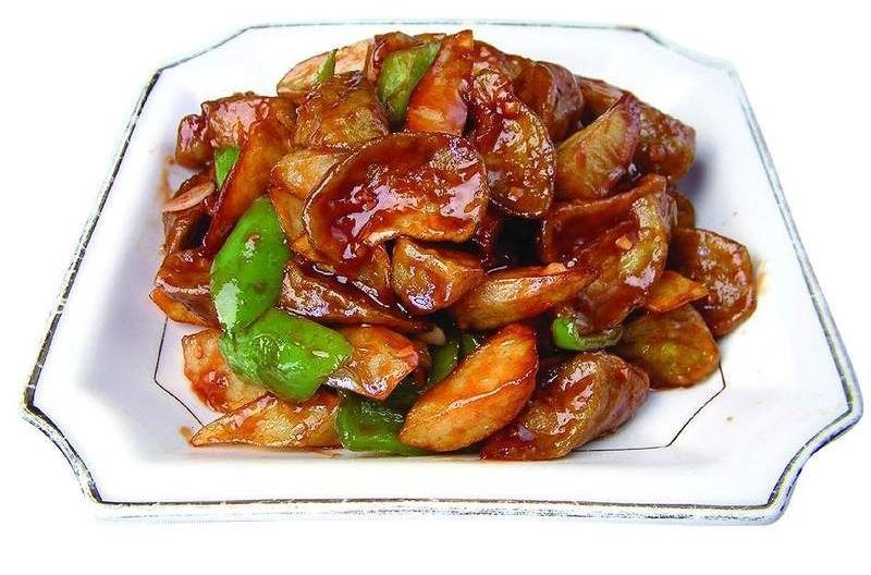 蒸地三鮮