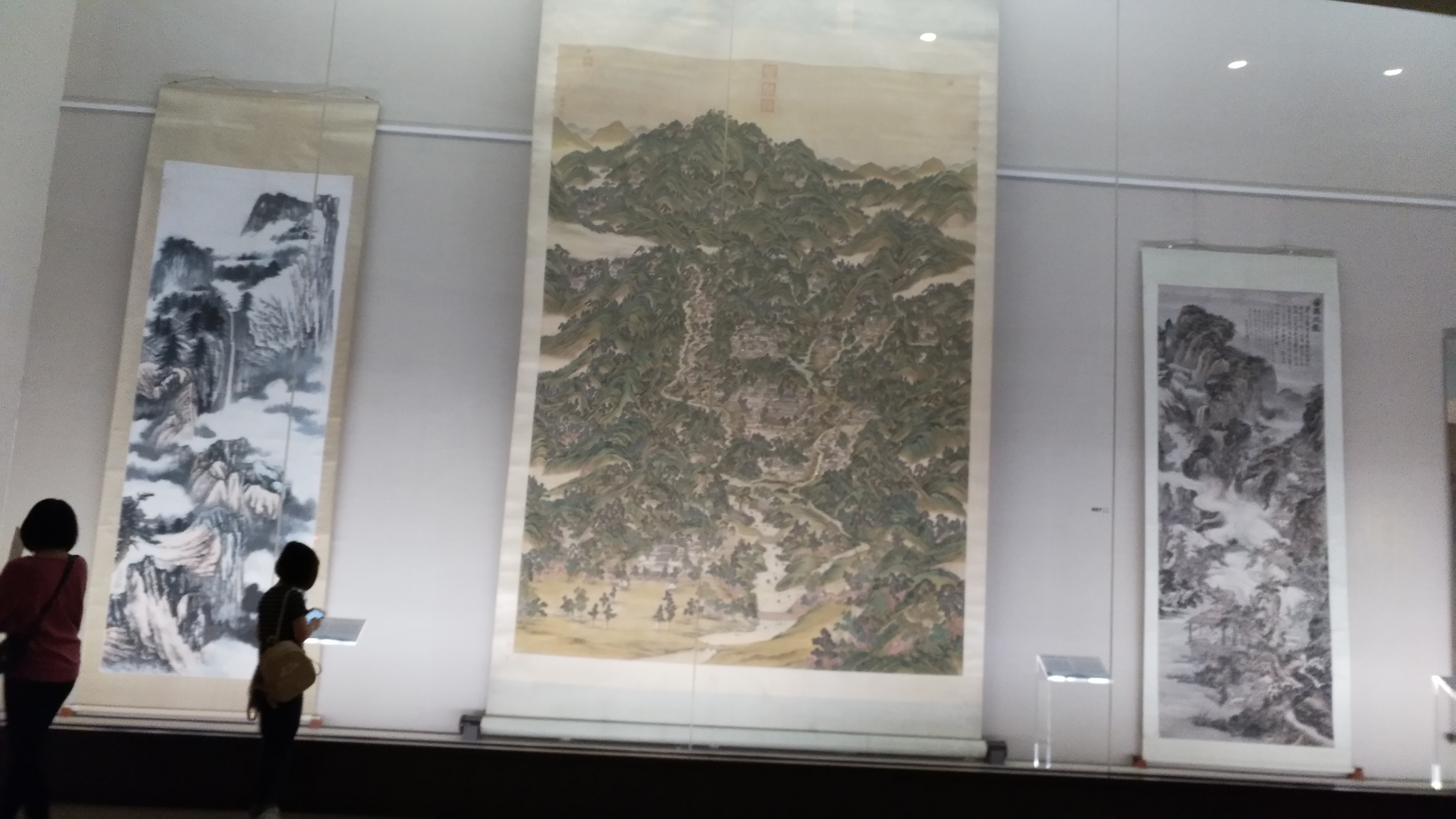 台北故宮中的館藏書畫