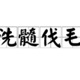 洗髓伐毛 洗髓伐毛