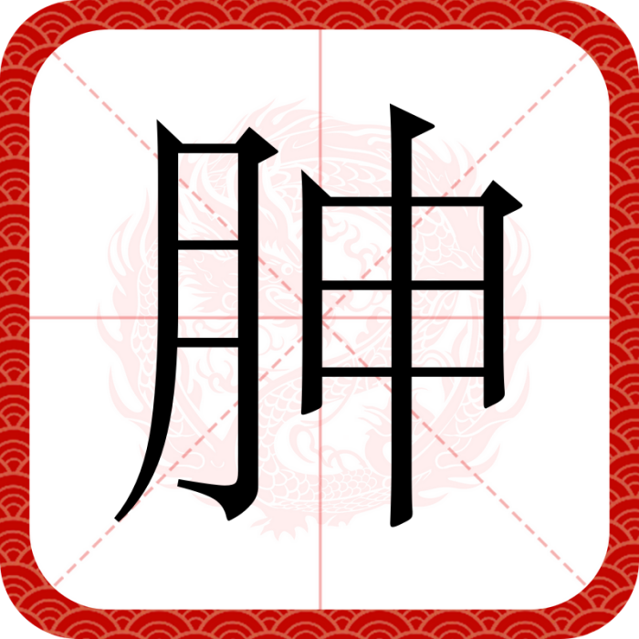 胂(漢語文字) 胂(漢語文字)