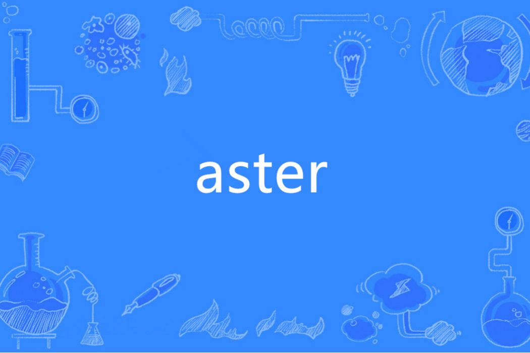 aster(英語單詞) aster(英語單詞)