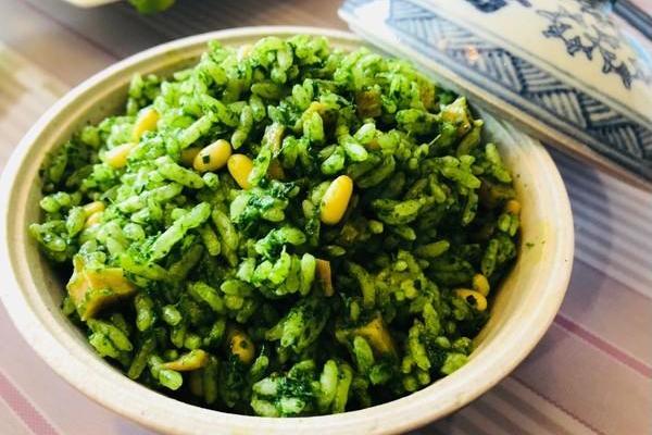 菠菜飯 菠菜飯