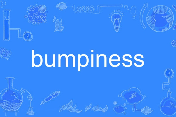 bumpiness bumpiness