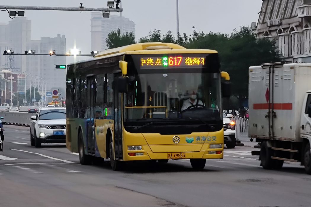 天津公交617路 天津公交617路