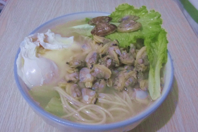 花蛤蔬菜面 花蛤蔬菜面