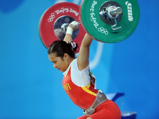 女子舉重48Kg級奧運冠軍陳燮霞