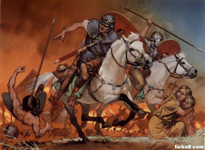 古羅馬的標槍騎兵