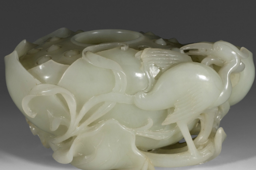 蓮式玉水盂 蓮式玉水盂