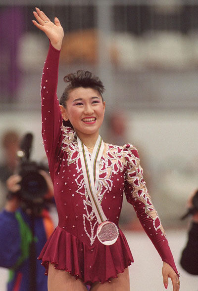 伊藤綠1992年奪得冬奧會銀牌