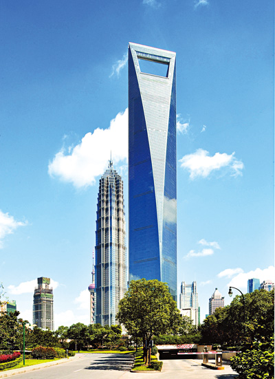 中建三局承建的上海環球金融中心