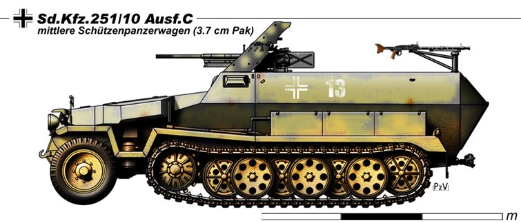 251/10 37反坦克炮車