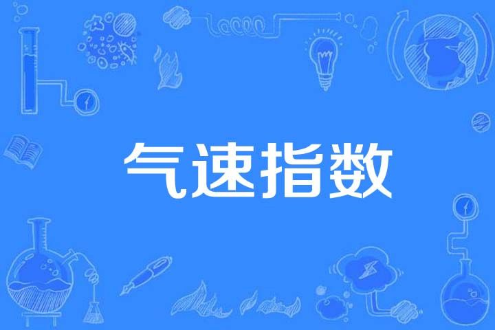 氣速指數 氣速指數