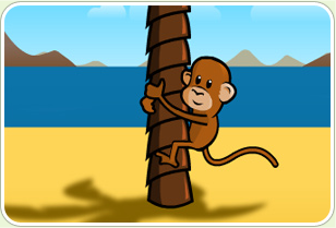 猴子爬樹