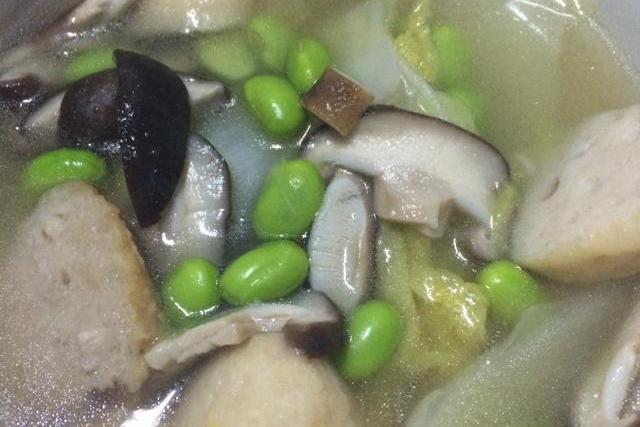 香菇青豆湯 香菇青豆湯