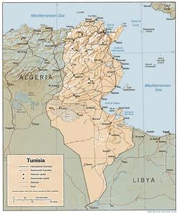 突尼西亞行政區劃