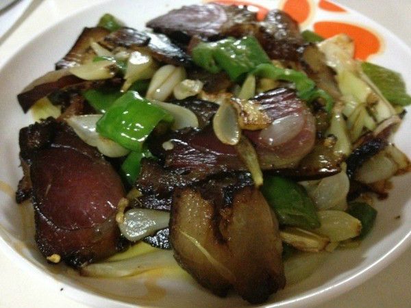 茭頭炒臘肉 茭頭炒臘肉