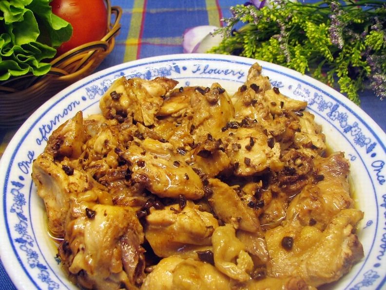 豆豉子雞 豆豉子雞