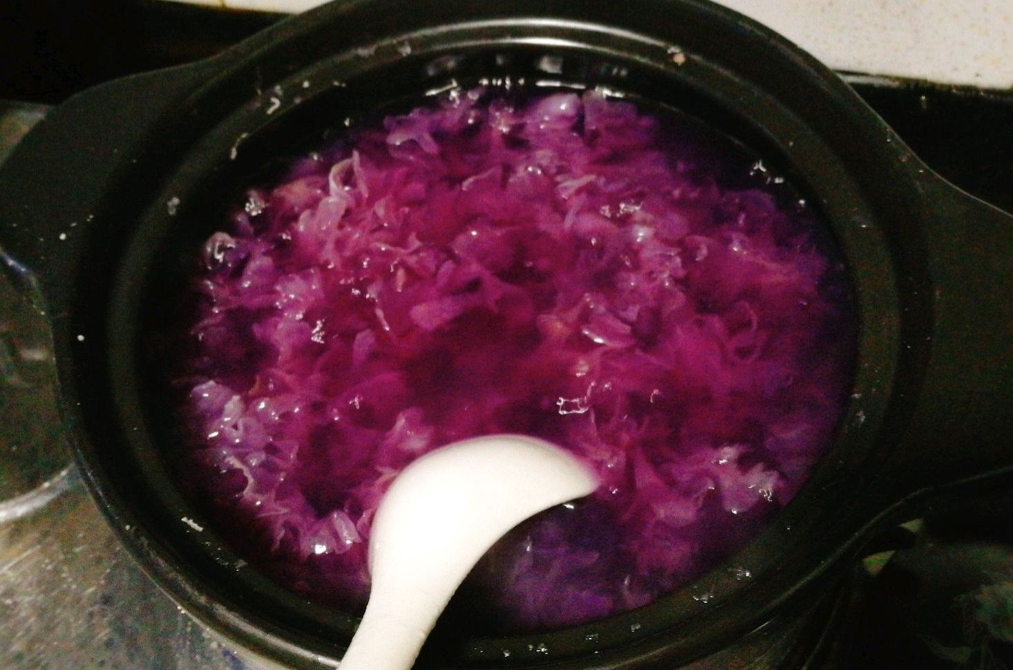 養生紫薯銀耳羹