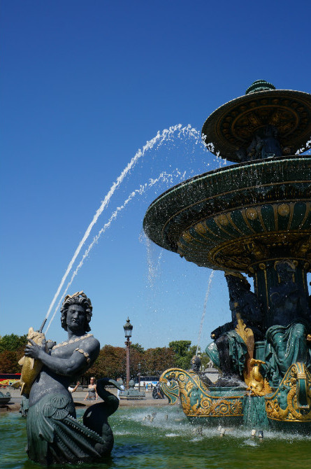 協和廣場的噴泉