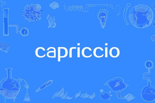 capriccio capriccio