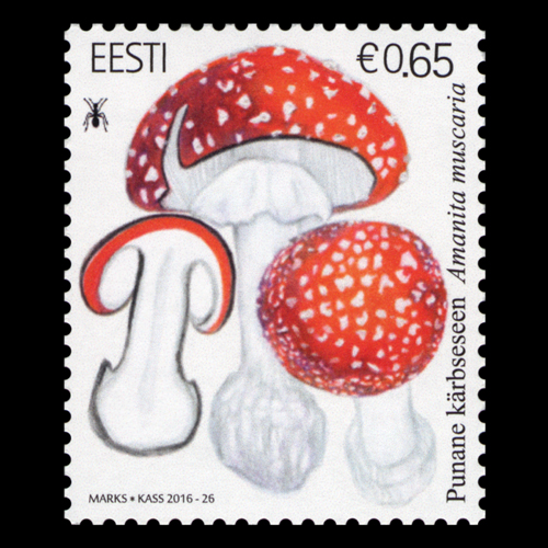 愛沙尼亞蘑菇系列：毒蠅傘