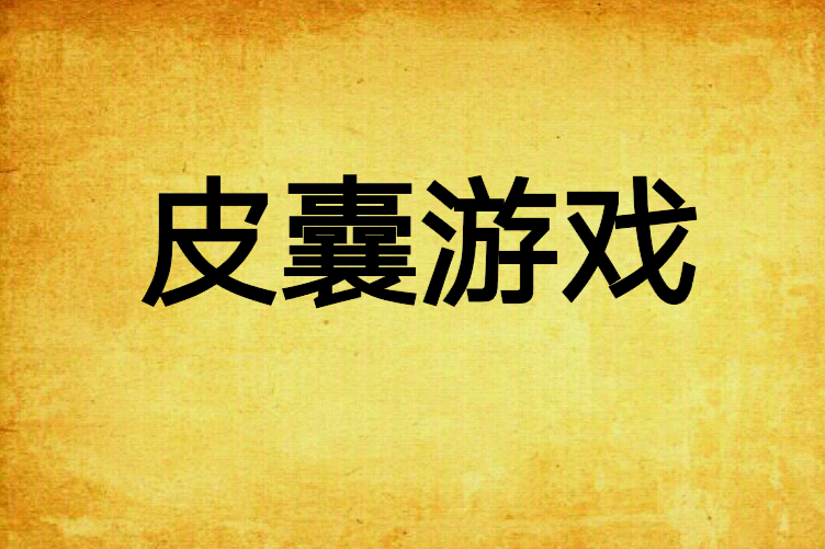 皮囊遊戲(小說) 皮囊遊戲(小說)