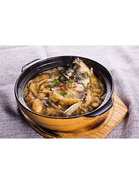 沙茶魚頭煲 沙茶魚頭煲
