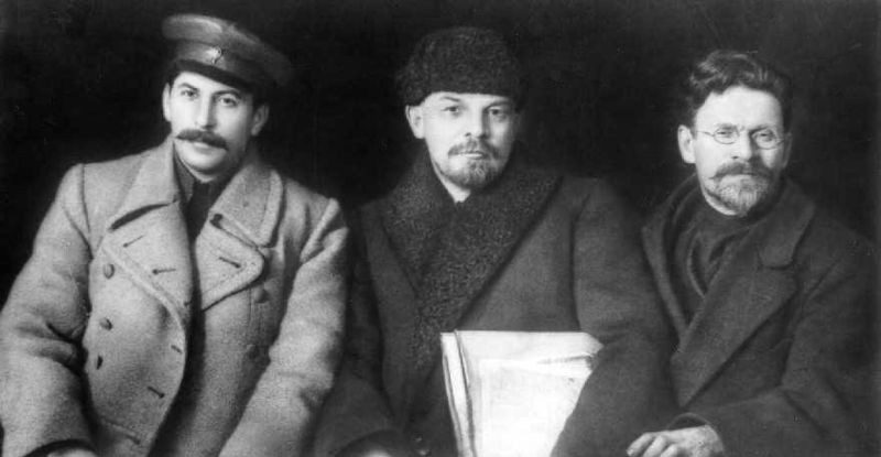 史達林、列寧與加里寧