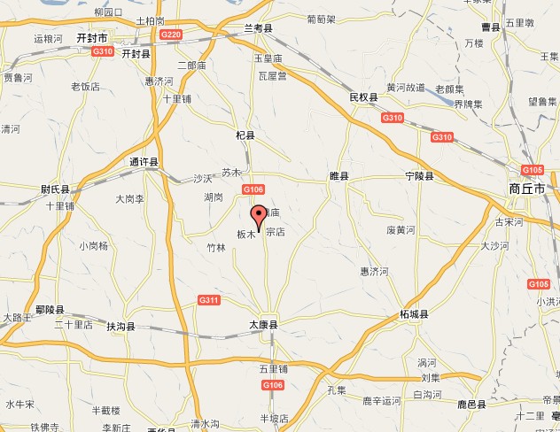 宗店鄉在河南省內位置