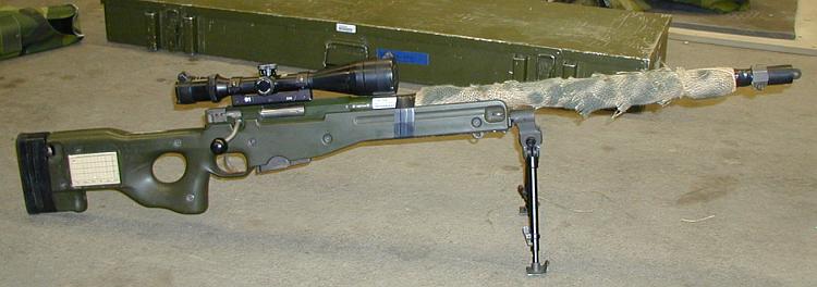 槍管偽裝後的PSG-90