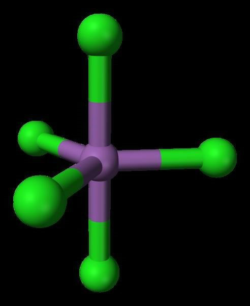 五氯化銻分子結構