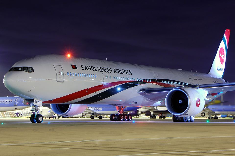 孟加拉航空波音777客機