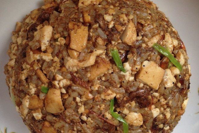 素雞炒飯 素雞炒飯