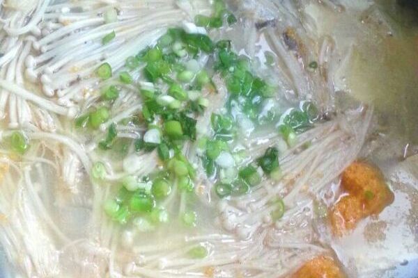 金針菇羹 金針菇羹