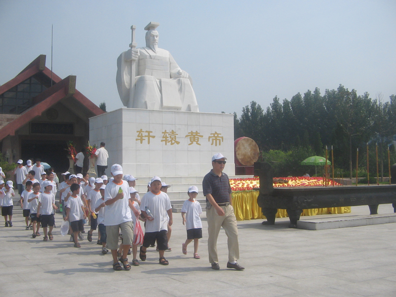 黃帝紀念館的“先織”嫫母館