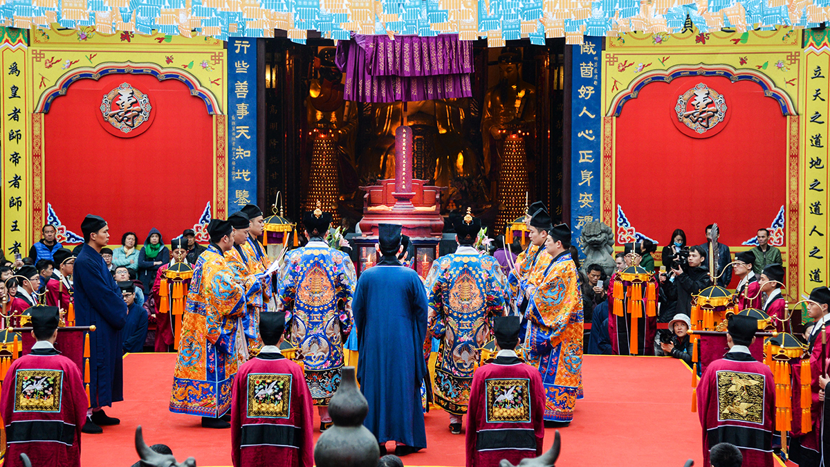 2017年上海城隍廟舉行玄元降聖法會