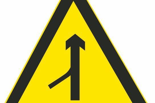 合流車道 合流車道