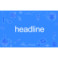 headline headline