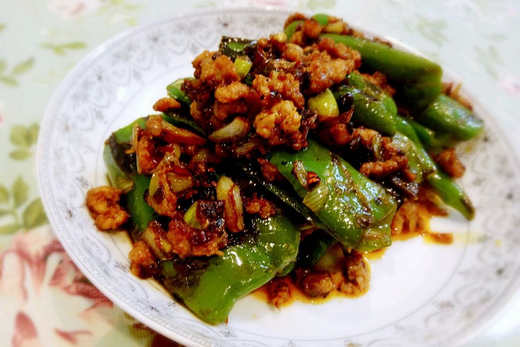 肉末尖椒 肉末尖椒