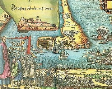 1669年出版的《東印度旅行短記》書中插圖