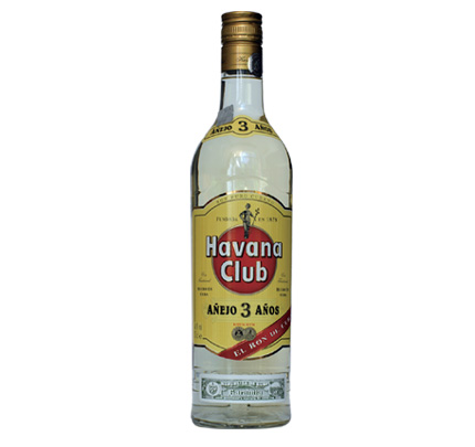“哈瓦那俱樂部”3年朗姆酒