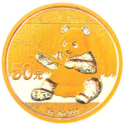 2017版熊貓金銀紀念幣