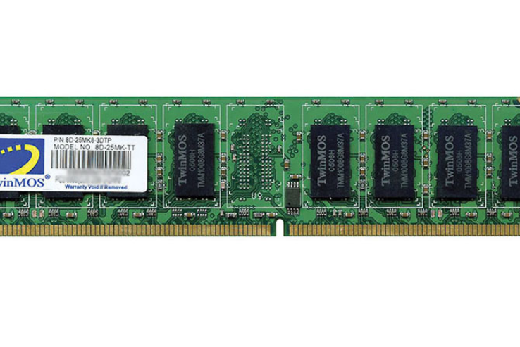 勤茂2GB DDRII 667 TwinMOS 勤茂2GB DDRII 667 TwinMOS