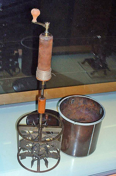 焦耳的實驗裝置，1845年