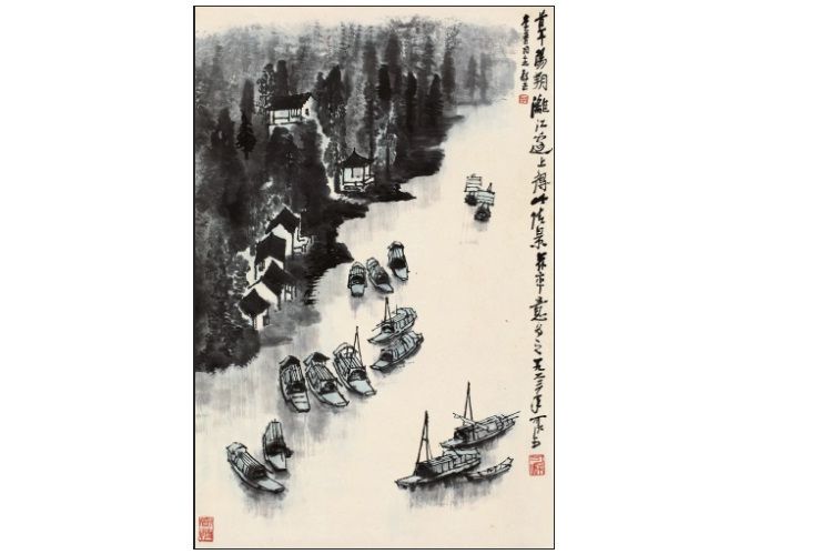 灕江邊上