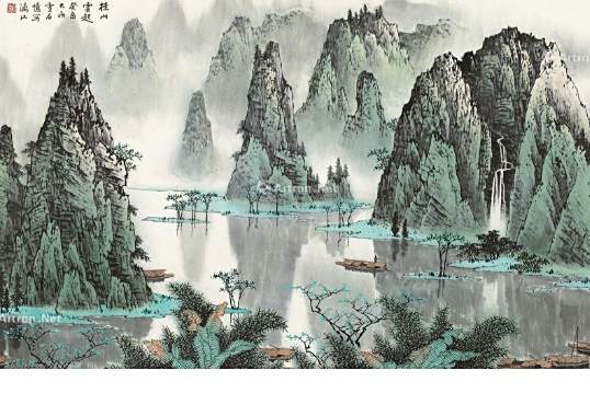 桂山雲起 桂山雲起