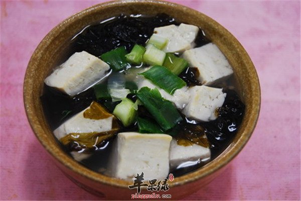 豆腐荸薺紫菜湯
