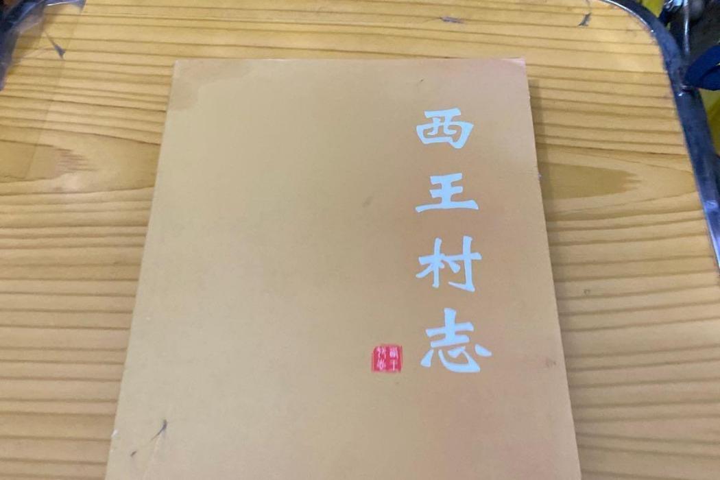 西王村志 西王村志