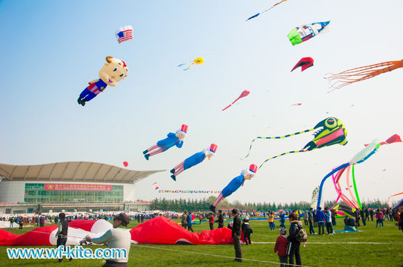 濰坊國際風箏節風箏放飛表演